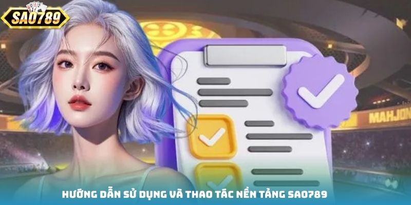 Hướng dẫn sử dụng và thao tác nền tảng Sao789